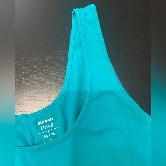 Old Navy Medium Teal Tank Top - Picture 3 of 3